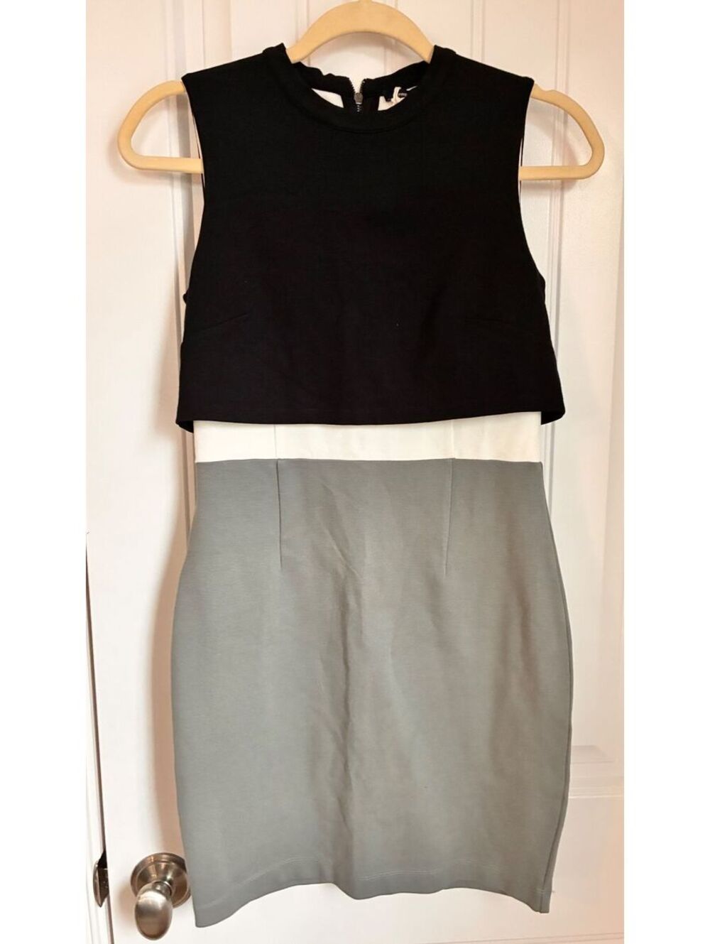 French Connection Color Block Sleeveless Dress Size 6